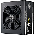 Cooler Master Full Modular 80 Plus Gold ATX Power Supply Unit - Internal - 120 V AC, 230 V AC Input - 5 V DC @ 20 A, 3.3 V AC @ 20 A, 12 V DC @ 45.8 A, 12 V DC @ 300 mA, 5 V DC @ 3 A Output - 550 W - 1 Fan(s) - 90% Efficiency 1 thumbnail image