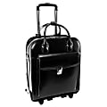 McKlein La Grange Ladies Rolling Briefcase With 15.4" Laptop Pocket, Black 1 thumbnail image