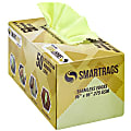 Hospeco SmartRags® Disposable Microfiber Towels, 45 Gram, 275 GSM, 16" x 16", Yellow, 50 Towels Per Box, Case Of 8 Boxes 1 thumbnail image