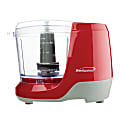 Brentwood 1.5-Cup Mini Food Chopper, Red