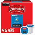 Community Coffee Keurig® Single Serve K-Cup® Pods, Breakfast Blend, Medium Roast, Box Of 96 Pods 1 thumbnail image