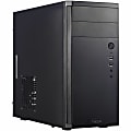 Fractal Design Core 1100 - Black - Brushed Aluminum - 1 x 120mm Fan(s) Installed - Micro ATX, Mini ITX Motherboard Supported - 1 x Fan(s) Supported - 2 x Internal 3.5" Bay - 3 x Internal 2.5" Bay - 4x Slot(s) - 2 x USB(s) - 1 x USB 3.0
