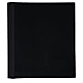 Office Depot® Brand Spiral Stellar Poly Notebook, 9" x 11", 1 Subject, College Ruled, 100 Sheets, Black