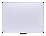 Smead® Justick Dry-Erase Whiteboard, 48" x 36", Aluminum Frame With Silver Finish