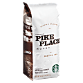 Starbucks® Whole Bean Coffee, Light Roast, Pike Place, 1 Lb Per Bag