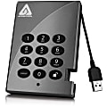 Apricorn Aegis Padlock 1 TB External Hard drive, Black, A25-PL128-1000 1 thumbnail image