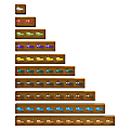 Cuisenaire Rods Cuisenaire Jr Ants On Log Activity Set - Theme/Subject: Learning - Skill Learning: Counting, Color, One-to-One Correspondence, Addition, Subtraction, Beginning Maths, Cardinality, Comparison - 20 Pieces 1 thumbnail image