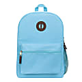 Office Depot® Brand Basic Backpack With 16" Laptop Pocket, Light Blue