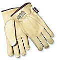 Memphis Glove Insulated Premium-Grain Pigskin Leather Drivers' Gloves, Large, Pack Of 12