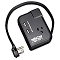 Tripp Lite Notebook Surge Protector USB Charger 3 Outlet 1050 Joule - 3 x NEMA 5-15R, 2 x USB - 1.80 kVA - 1050 J - 125 V AC Input - 125 V AC Output 1 thumbnail image