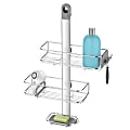 simplehuman® Adjustable Shower Caddy, Brushed Aluminum 1 thumbnail image