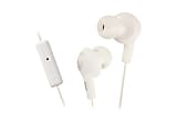 JVC HA-FR6 Gumy PLUS - Earphones with mic - in-ear - wired - noise isolating - coconut white