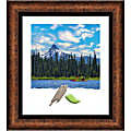 Amanti Art Rectangular Picture Frame, 27” x 31" With Mat, Vogue Bronze 1 thumbnail image