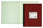 TOPS™ Computation Notebook, 11 3/4" x 9 1/4", 4 x 4 Quad, 75 Sheets