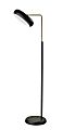 Adesso Lawson LED Tree Lamp With Smart Switch, 60”H, Black/Antique Brass