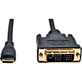 Tripp Lite 10ft Mini HDMI to DVI-D Digital Monitor Adapter Video Converter Cable M/M 10' - HDMI/DVI  - P566010MINI 1 thumbnail image