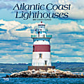 Brown Trout Travel Monthly Wall Calendar, 12" x 12", Atlantic Coast Lighthouses, January To December 2023