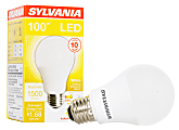 Sylvania A19 1500 Lumens LED Bulbs, 14 Watt, 3000 Kelvin, Pack Of 6 Bulbs 1 thumbnail image