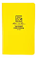 Rite in the Rain 300F All-Weather Transit Bound Books, 4-3/4" x 7-1/2", Yellow, Set Of 6 Books 1 thumbnail image