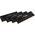 Kingston Predator Memory Black - 64GB Kit (4x16GB) - DDR4 3000MHz Intel XMP CL15 DIMM - 64 GB (4 x 16GB) - DDR4-3000/PC4-24000 DDR4 SDRAM - 3000 MHz - CL15 - 1.35 V - Non-ECC - Unbuffered - 288-pin - DIMM