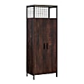 Sauder Market Commons® 24"W 2-Door Storage Cabinet, Rich Walnut™ 1 thumbnail image