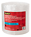 Scotch® Perforated Lightweight Cushion Wrap, 1/2", 12" x 30', Clear, 1 Roll