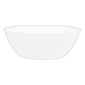 Amscan 10-Quart Plastic Bowls, 5" x 14-1/2", Frosty White, Set Of 3 Bowls 1 thumbnail image