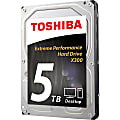 Toshiba X300 HDWE150XZSTA 5 TB Hard Drive - 3.5" Internal - SATA (SATA/600) - 7200rpm - 128 MB Buffer - 2 Year Warranty 1 thumbnail image