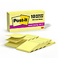 Post-it® Super Sticky Pop Up Notes, 3 x 3 in, 10 Sticky Note Pads, 90 Sheets/Pad, 2X the Sticking Power, School and Office Supplies, Canary Yellow 1 thumbnail image