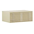 Sandusky® 10-Drawer Flat File, 16 1/8"H x 46 3/4"W x 35 3/8"D, Putty 1 thumbnail image