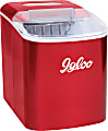 Igloo ICEB26RR Automatic Portable Countertop Ice Maker Machine, Retro Red