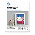 HP Advanced Photo Paper for Inkjet Printers, Glossy, 5" x 7", 66 Lb., Pack Of 60 Sheets (Q8690A)