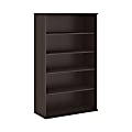 Bush Business Furniture 66"H 5-Shelf Bookcase, Mocha Cherry, Standard Delivery 1 thumbnail image
