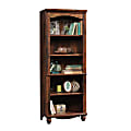 Sauder® Harbor View 72 1/4"H 5-Shelf Contemporary Library, Cherry/Medium Finish, Standard Delivery