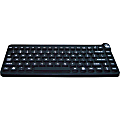 Man & Machine Premium Waterproof Disinfectable Silent 12" Keyboard - Cable Connectivity - USB Interface - SCLPB5 1 thumbnail image