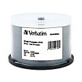 Verbatim CD-R 700MB 52X DataLifePlus Silver Inkjet Printable, Hub Printable - 50pk Spindle - Yes - Inkjet Printable 1 thumbnail image