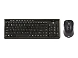 Digital Innovations Wireless Keyboard And EasyGlide Mouse, Black, 4270100