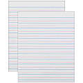 Pacon Zaner-Bloser Sulphite Handwriting Paper, Dotted Midlines, 2nd Grade, 1/2"x1/4"x1/4" Ruled, 8"x10-1/2", White 500 Sheets Per Pack, Set Of 2 Packs 1 thumbnail image