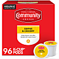 Community Coffee Keurig® Single Serve K-Cup® Pods, Coffee & Chicory, Box Of 96 Pods