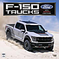 2024 Brown Trout Monthly Square Wall Calendar, 12" x 12", Ford F150 Trucks OFFICIAL, January To December