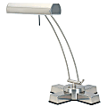 Office Depot® Brand Full-Spectrum Desk Lamp, Brushed Steel 1 thumbnail image