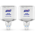 PURELL Advanced Foam Hand Sanitizer Refill, Clean Scent, ES8 Refill, 1200mL, Pack of 2