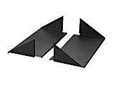 Belkin Double-Sided 2-Post Shelves 18" Depth - Rack shelf - black - 19" (pack of 2)