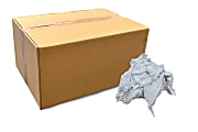 Pro-Clean Basics Terry Rags, Assorted Sizes, White, 15-Lb Box 1 thumbnail image