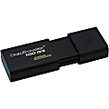 Kingston 256GB DataTraveler 100 G3 USB 3.0 Flash Drive - 256 GB - USB 3.0 Type A - Black - 5 Year Warranty - 1 1 thumbnail image