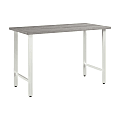 Bush Business Furniture Hustle 48"W Computer Desk With Metal Legs, Platinum Gray, Standard Delivery 1 thumbnail image