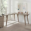 Realspace® Trezza 62"W L-Shaped Computer Desk, Light Oak 1 thumbnail image