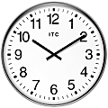 Infinity Instruments Profuse Wall Clock, 19-3/8", Silver 1 thumbnail image