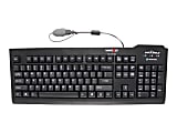 Seal Shield Silver Seal Medical Grade - Keyboard - washable - backlit - USB - US - black 1 thumbnail image