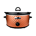 Brentwood 3.5-Quart Slow Cooker, Copper